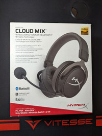 HyperX Cloud Mix Wired Gaming Headset + Bluetooth