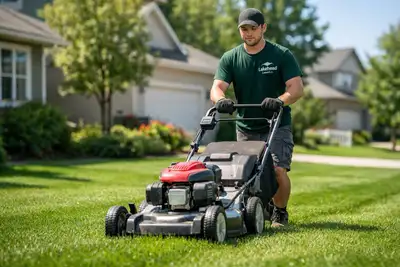 Offering Lawn Mowing, View more