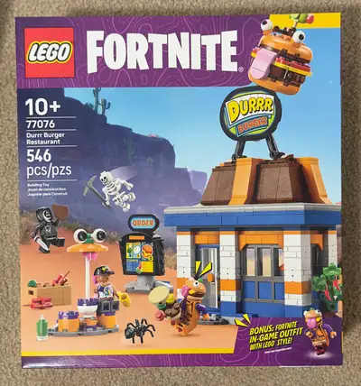 Lego Fortnite Durrr burger Restaurant 77076, View more