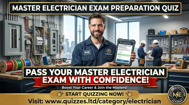 Pass Your Master Electrician Exam! Realistic Practice Quizzes ⚡️