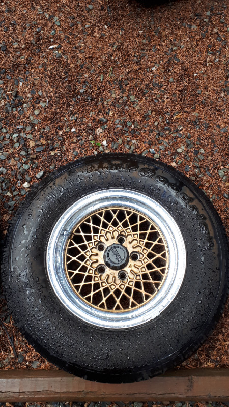 14 inch Rims for sale awesome condition on bfg in Tires & Rims in Kamloops - Image 3