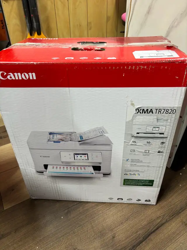 Canon PIXMA TR7820 Wireless All-In-One Inkjet Printer in Printers, Scanners & Fax in Cambridge - Image 9