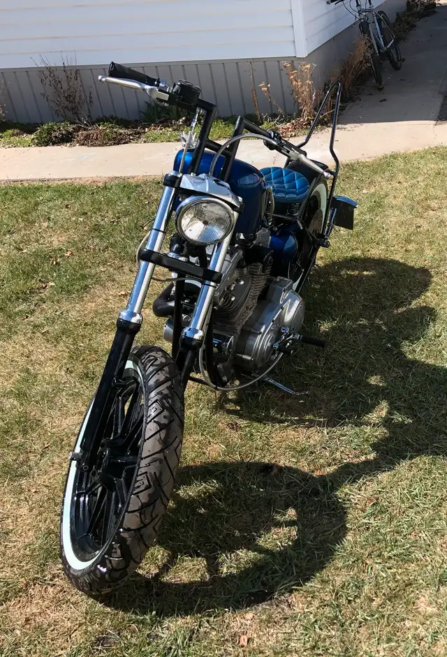 New Harley Dividson build on 95 frame in Street, Cruisers & Choppers in Winnipeg - Image 3