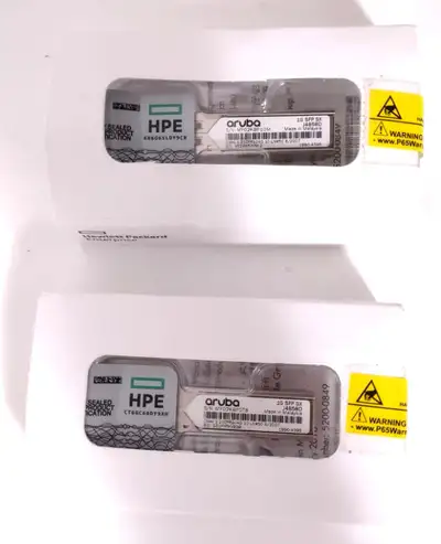 Lot of 4 Aruba 1G SFP LC SX 500m MMF XCVR, PN1990-4395, View more