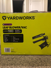 Brand New Leaf Blower/Vac