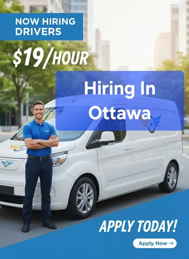 OTTAWA DRIVERS , GOOD NEWS! WE'RE HIRING IMMEDIATELY in Drivers & Security in Ottawa - Image 2