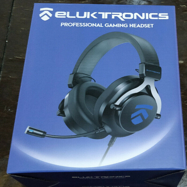 USB 7.1 Gaming Headphones - Eluktronics Covert Cans - NEW in Speakers, Headsets & Mics in City of Toronto