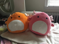 Pair of 16” Axolotl Squishmallows