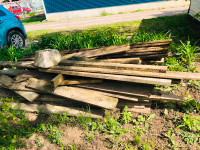 Old deck wood for FREE