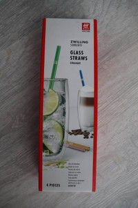 Zwilling Glass Straws (4pcs)