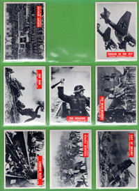 1965 Philadelphia War Bulletin trading card lot 81/88 nm/mnt