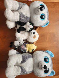 Ty set of 6 stuffed animals 