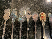 Spoon Collection # 4- 7 XMAS Spoons ( Sold as a lot )