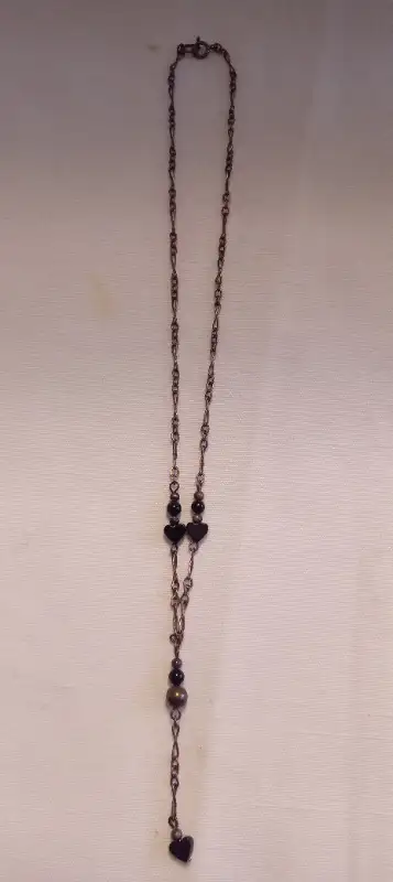 VINTAGE 925 STELRING SILVER CHAIN, View more
