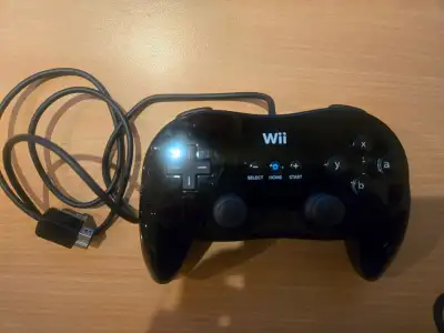 used in good condition Wii Classic Controller Pro. $30 cash only