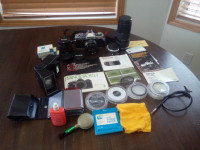 Complete Minolta XG 1 SLR 35MM film camera package