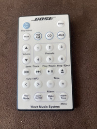 bose wave music system remote