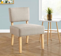 Accent Chair in Taupe