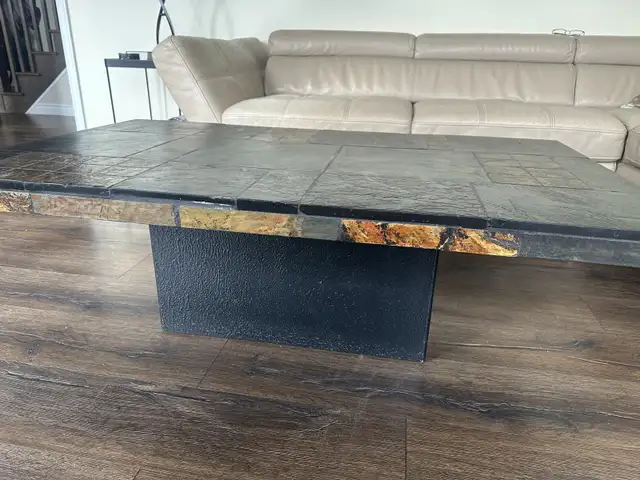 Real stone coffee table mobilia  in Coffee Tables in Ottawa - Image 2
