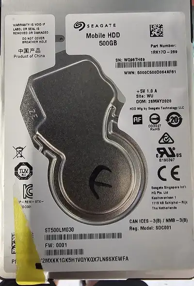 E-Sata HD's 500,250,160,120,80,60,40,20GB, View more