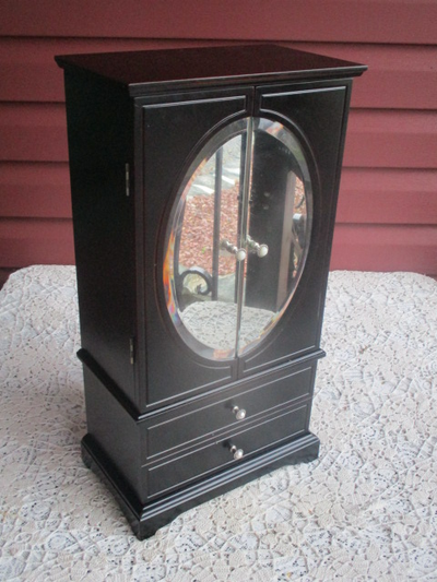 Vintage Style Bombay Company Jewelry Box Highboy Armoire, View more