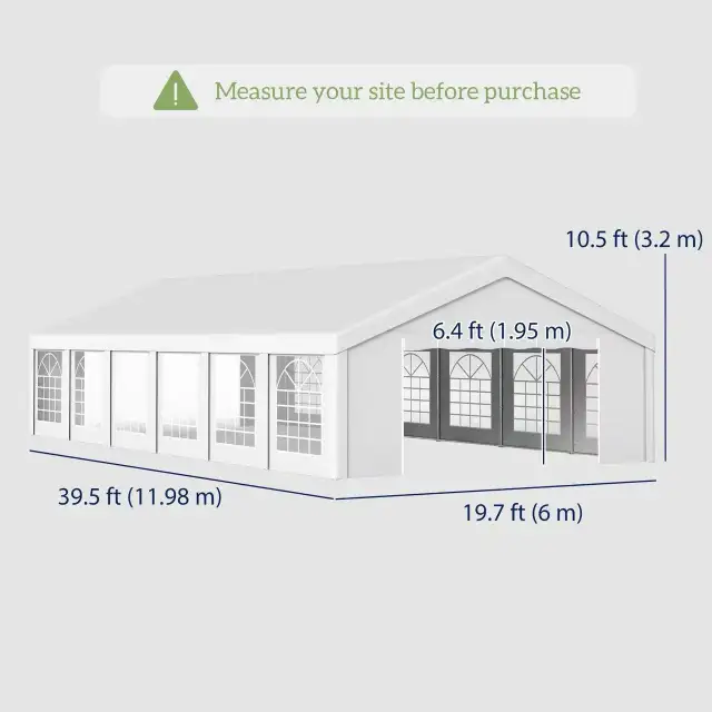 $359-$979, Commercial heavy duty large party tent, famous brand in Patio & Garden Furniture in Markham / York Region - Image 6
