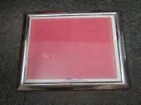 metal picture frame with glass (10x13)
