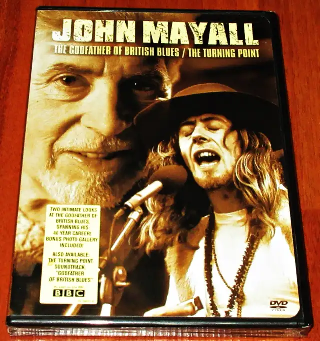DVD :: John Mayall – John Mayall-The Godfather Of British Blues