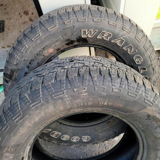 275/65R18 Goodyear Wrangler Territory AT all-season tires | Tires & Rims |  Hamilton | Kijiji
