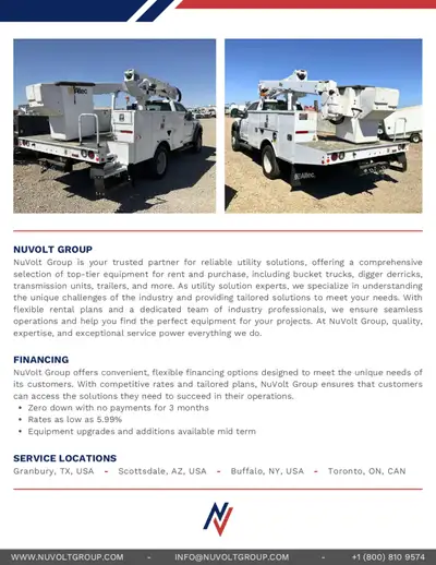 2018 Ford F550 Altec AT40G Bucket Truck, View more