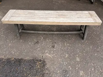 outdoor bench, View more