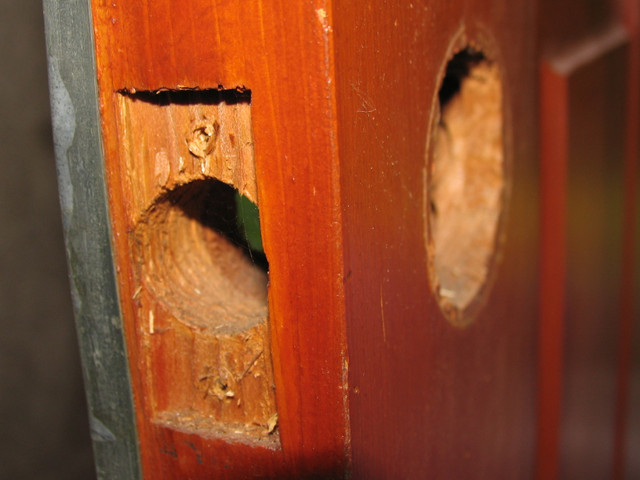 Porte d'entrée extérieur en bois massif dans Portes, fenêtres et moulures  à Laval/Rive Nord - Image 4