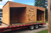 Horse shelter, multiple size buildings in stock ready to go