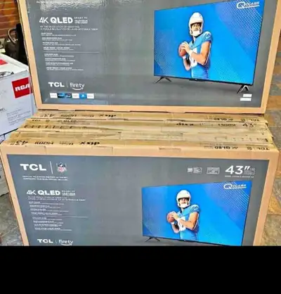 TCL 43" 4K QLED Smart TV, View more