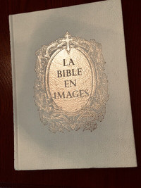 Vintage "La Bible En Images" ("The Bible In Images") Hardcover