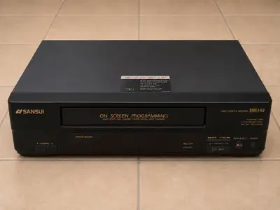 Lecteur Sansui 2502 Stereo VHS VCR Recorder Vhs Player - Usagé, used