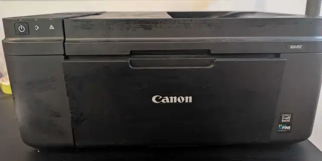 Imprimante Canon MX492 in Printers, Scanners & Fax in Longueuil / South Shore - Image 2