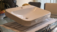 TOTO Arvina Rectangular 23 inch Vessel Bathroom Sink BNIB