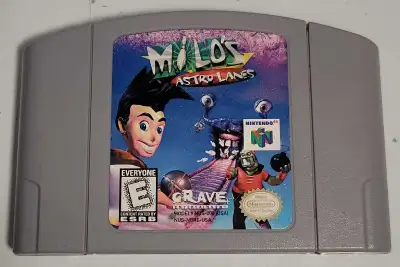 Milo's Astro Lanes Nintendo 64, View more