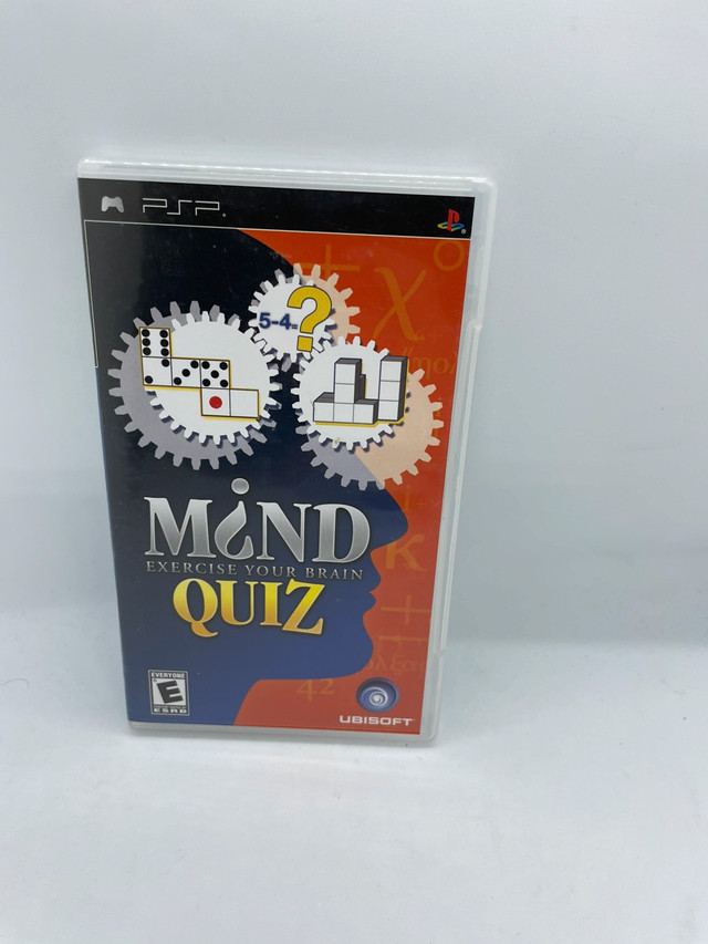 Sony PSP : Mind Quiz VideoGames in Sony PSP & Vita in Hamilton