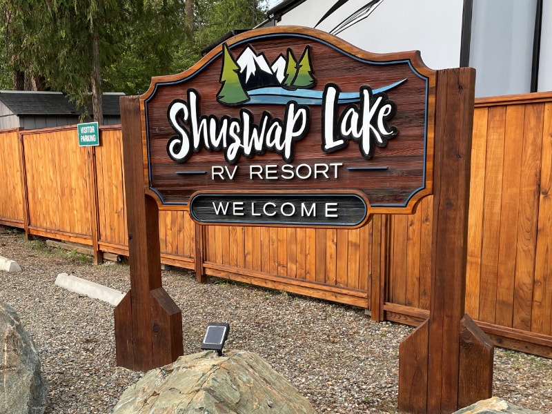 Shuswap Lake RV Resort Lot 133 For Sale Celista BC Land for Sale