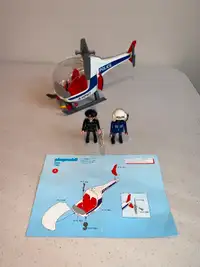 Playmobil Police Helicopter #4432 #5737, p/u Calgary NW