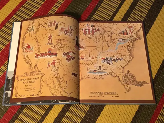 Original 1963 How The West Was Won hardcover movie program  in Arts & Collectibles in City of Toronto - Image 4