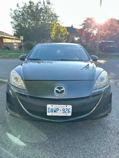 2010 Mazda 3, 2.0L engine, automatic. • 220,849 kms • Grey exterior • Comes with remote start • Sold...