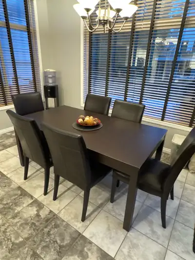 dinning table and chairs, View more