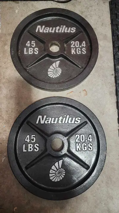 45 lbs plates, View more