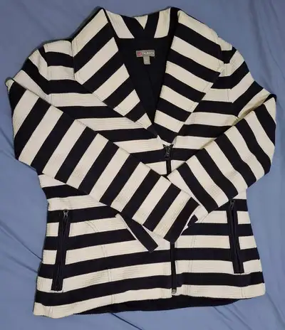 stripe blazer, like new, View more