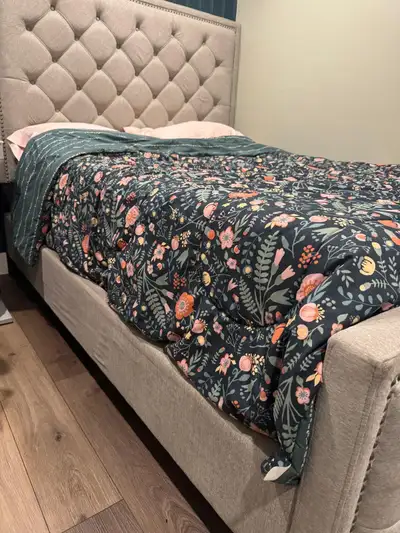 Ashley Furniture Queen Bedframe - Excellent condition with box, View more