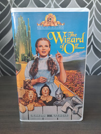 Wizard of Oz VHS movie with clamshell case 1996 edition