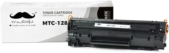 Cartouche de toner compatible Canon 128 BK, no. MTC-128 in Printers, Scanners & Fax in Longueuil / South Shore - Image 2